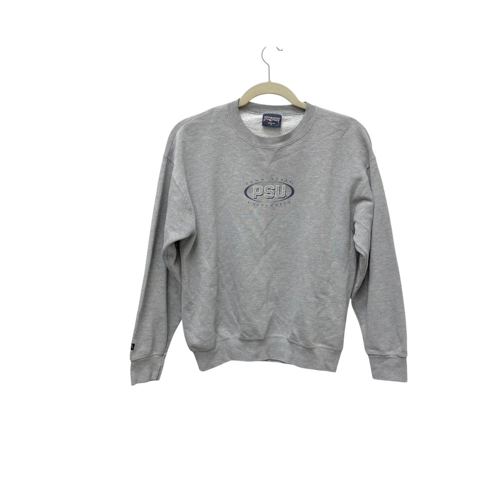 Vintage JanSport‎ Penn State PSU University Sweatshirt Mens Large Gray